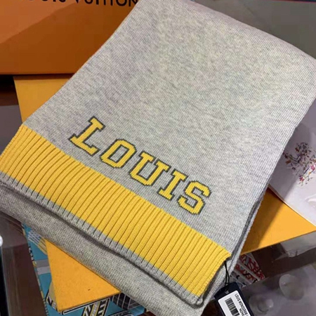 Louis Vuitton ペア用 ニットスカーフ