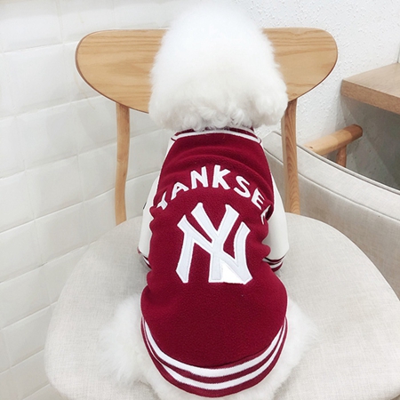 ヤンキース 犬用 野球パーカー