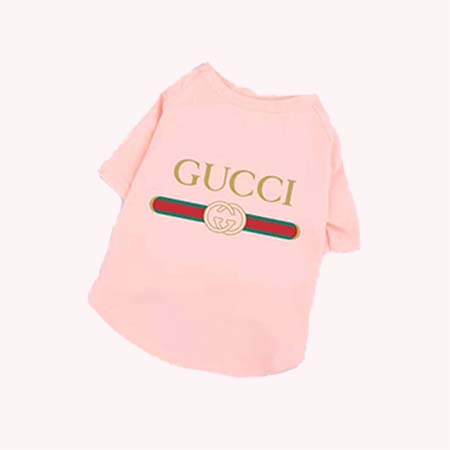 Gucci Burberry Chanel犬 tシャツ  春夏 超薄型 ドッグウェア