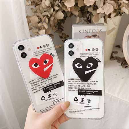 Comme des Garçons携帯ケースiPhone 12和風