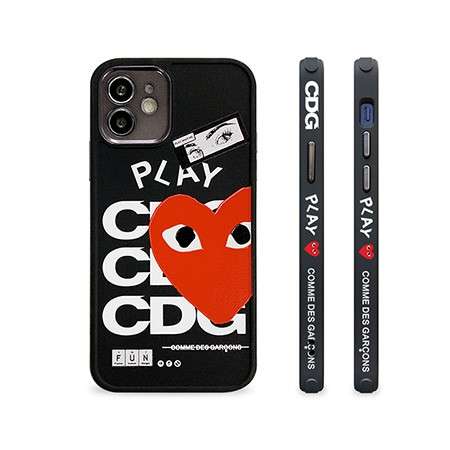 ハイブランド スマホケース アイフォン12 mini comme des garçons