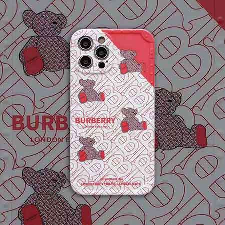 burberry風 アイホン12 カバー 