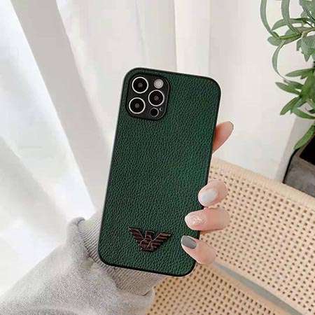 ブランド アルマーニ armani アイホン12pro ケース  小銭入れ