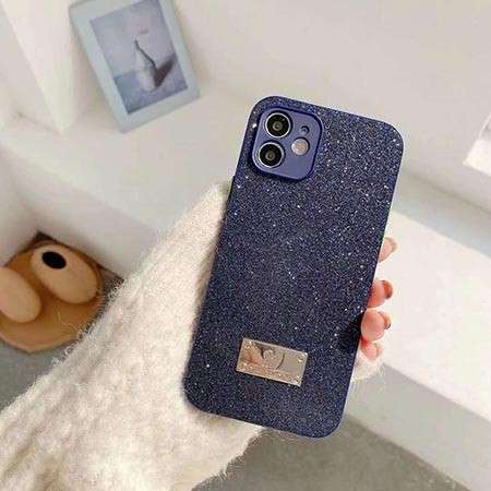 ハイブランド swarovski アイホン12pro 携帯ケース 
