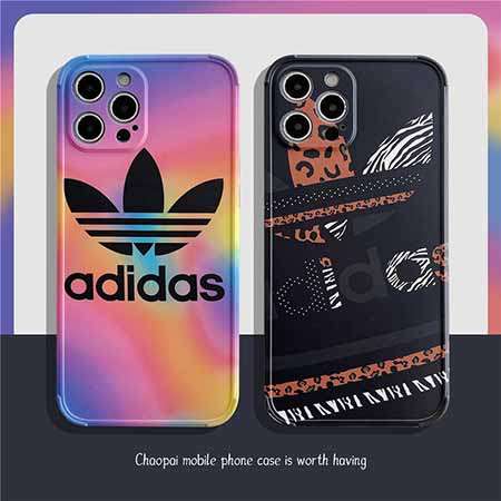 ロゴ付きAdidasiphone12 pro保護ケース