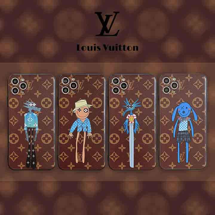 ロゴ付き アイホンXS カバー LV