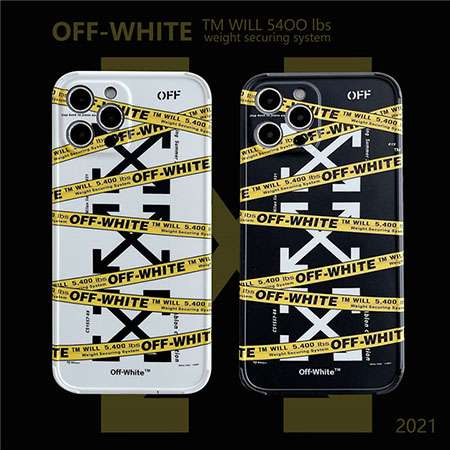 オシャレ OffWhite 保護ケース iPhone 8