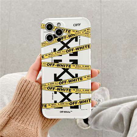 オシャレ OffWhite 保護ケース iPhone 8