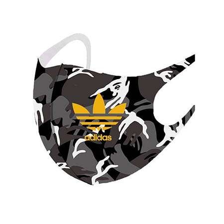 マスク 洗える  adidas