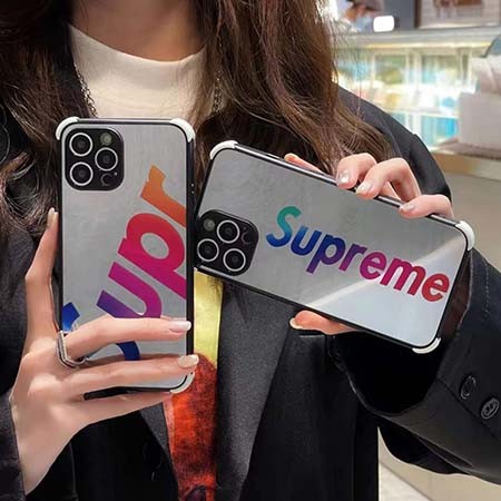 アイホン13Pro/13光沢感スマホケースSupreme