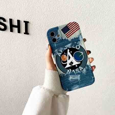 iphone13 pro/13pro max ケース ブランド字母プリント Nasa