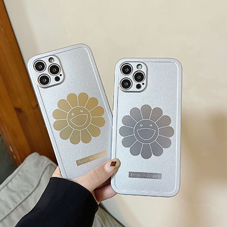 送料無料Murakami Sunflower携帯ケースiPhone 13 pro/13 mini
