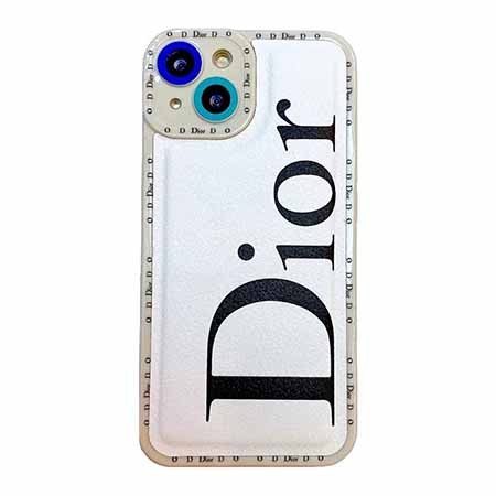 dior アイフォン 13promax/13pro 携帯ケース ライチテクスチャ