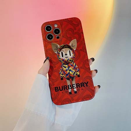 Burberry アイフォン 11promax/11pro/11 シリコン カバー
