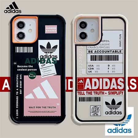 ブランド風保護ケースiphone12Pro/12Adidas