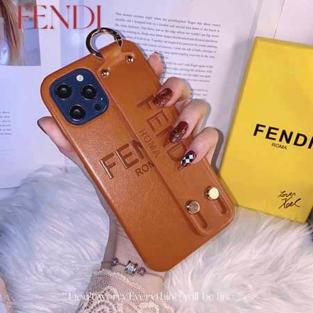 アイフォン 11 ケース fendi 手首ストラップ付き