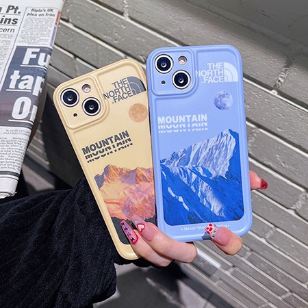 アイホン12 pro/12 mini スマホケース the north face 綺麗