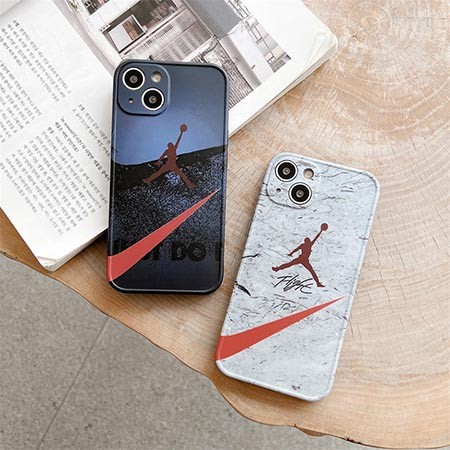 ロゴ付き スマホケース iphoneXS Air Jordan