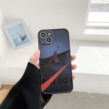 ロゴ付き スマホケース iphoneXS Air Jordan