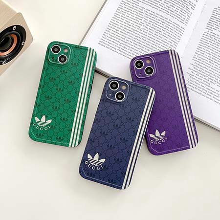 ブランド字母プリントスマホケースadidasアイフォーン12 mini