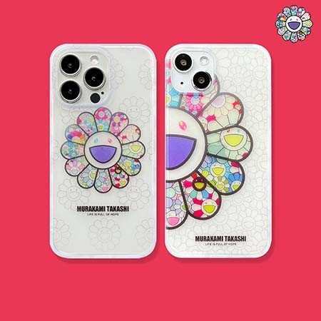 半透明保護ケースiPhone 11Murakami Sunflower