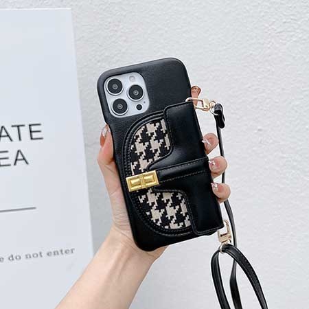 iPhone 12 Pro カバー カード収納 Celine