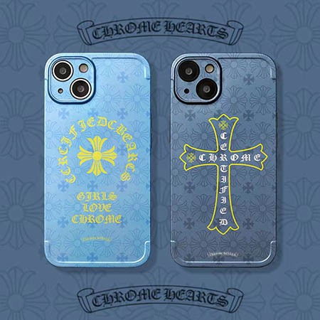 和風 スマホケース iPhone 13Pro/13 Chrome Hearts