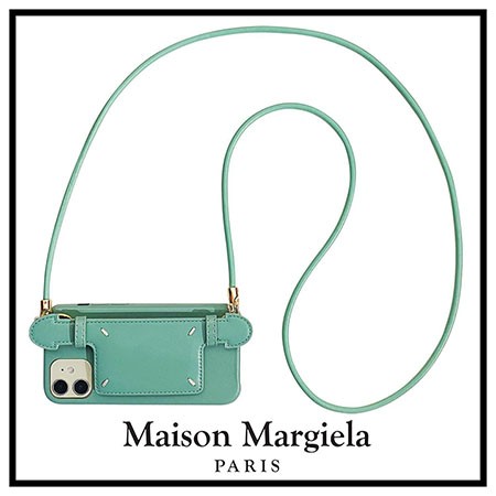 アイホンxr Maison Margiela ロゴ付き カバー