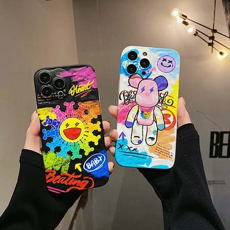 ロゴ付き Murakami Sunflower iphone12 保護ケース