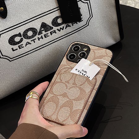 coach iPhone 12promax/12mini スマホケース 男女兼用