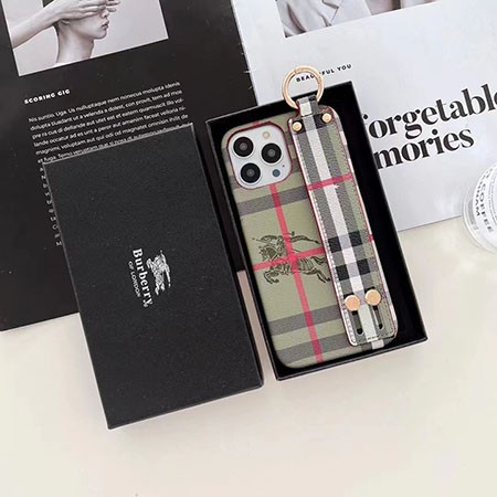 Burberryiphone13miniケースブランド字母プリント