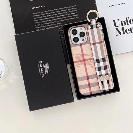 Burberryiphone13miniケースブランド字母プリント