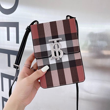 galaxy note10/note10plus保護ケースチェック柄burberry