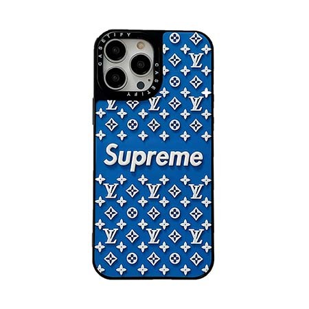 Supremeiphone12promax/12エンボススマホケース