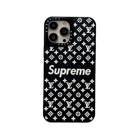 Supremeiphone12promax/12エンボススマホケース