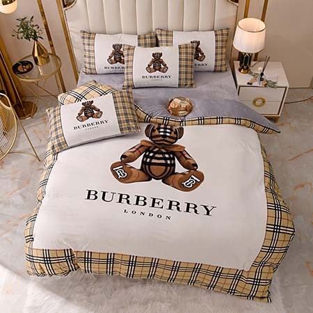 布団カバーセット 洗濯可burberry