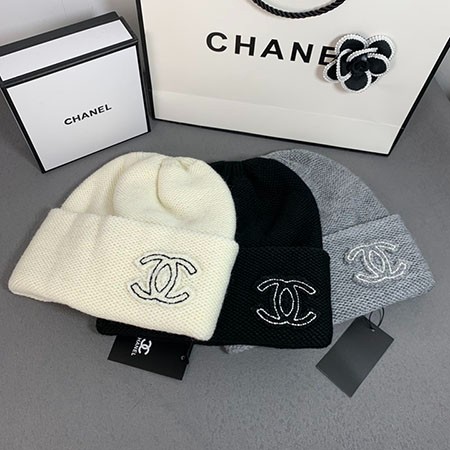 ニット帽 流行りChanel