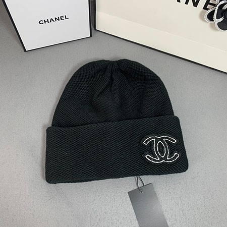 ニット帽 流行りChanel