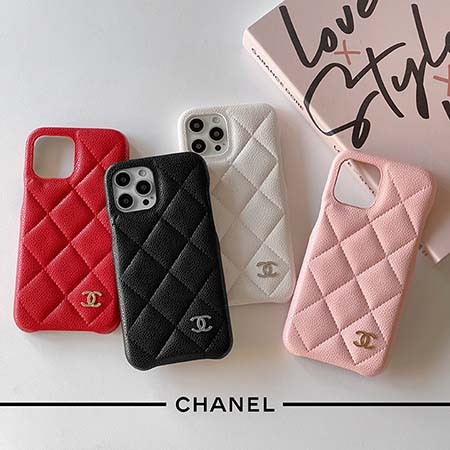 ロゴ付き chanel アイフォーン13 pro/13pro max 保護ケース