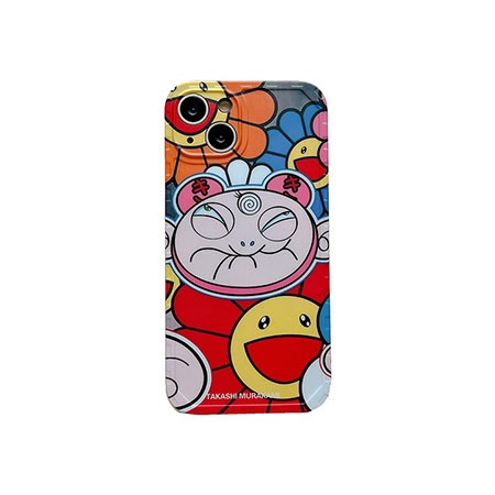 murakami sunflower カイカイキキ ケース アイフォン 14 