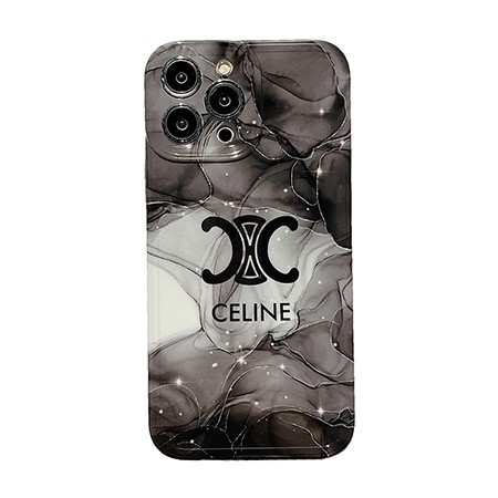 アイフォン 12 pro max/12pro Celine スマホケース ロゴ付き