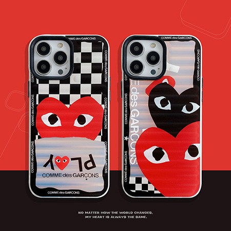 アイホン14 携帯ケース コムデギャルソン comme des garçons 