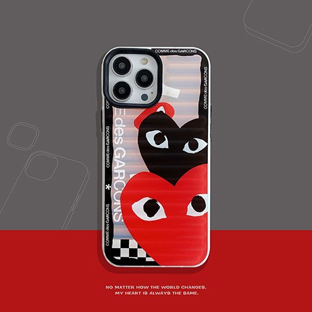 アイホン14 携帯ケース コムデギャルソン comme des garçons 