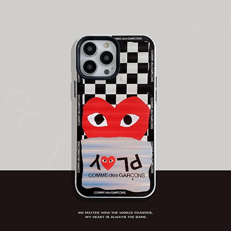アイホン14 携帯ケース コムデギャルソン comme des garçons 