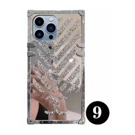 chanel風 スマホケース