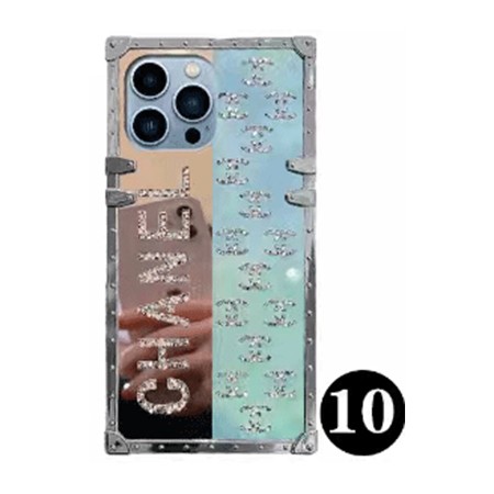 chanel風 スマホケース
