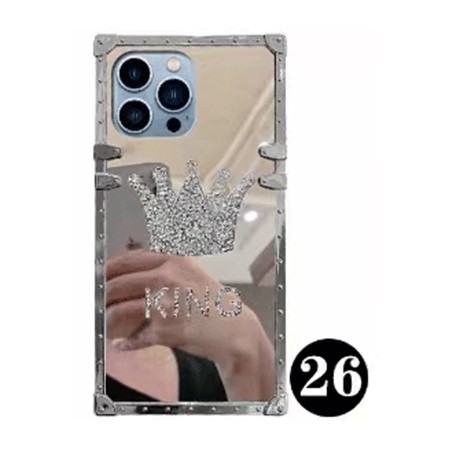 chanel風 スマホケース