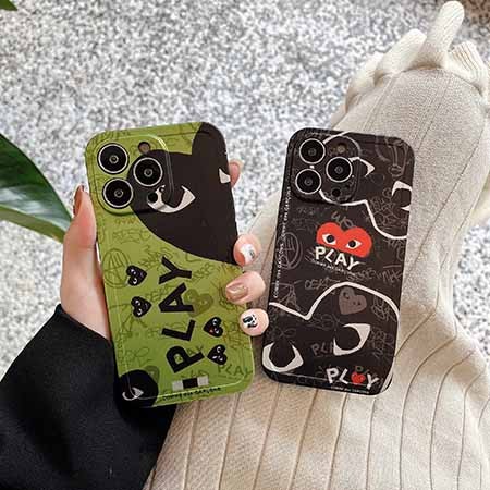 Comme des Garçons カバー iPhone 14 pro/14pro max 全面保護