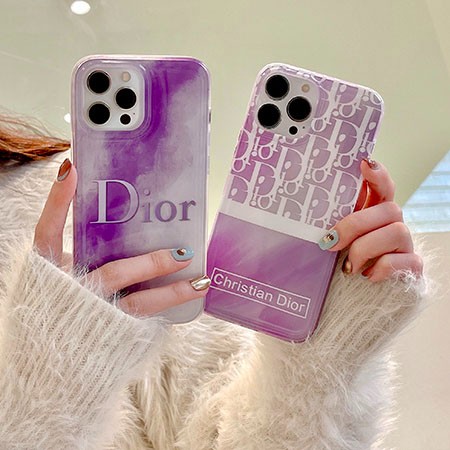 ロゴ付きカバーiphone14maxDior