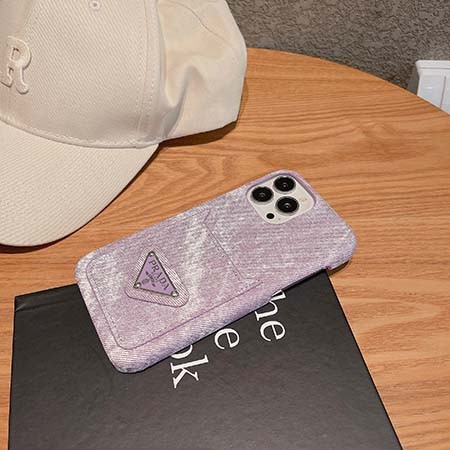 prada スマホケース アイフォン 14pro チェック柄